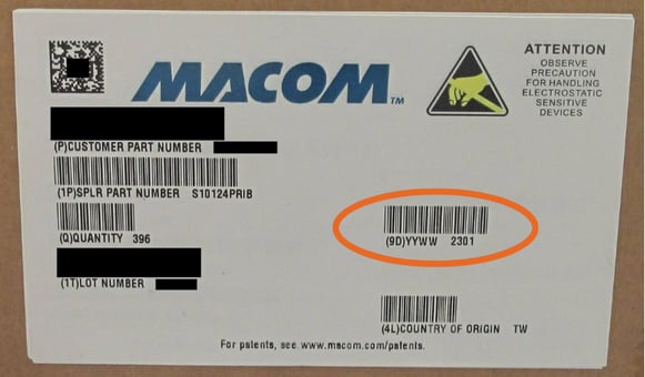 MACOM S10124PRIB Component Sense