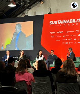 A panel discussion at Sustainability LIVE 2025 at the CSO Strategy Summit, featuring 4 CSO guest speakers.